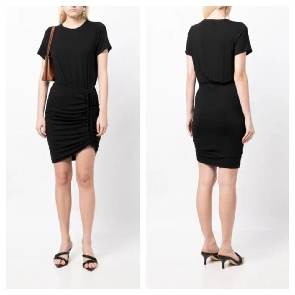 Veronica Beard Hannock Mini Dress L Black